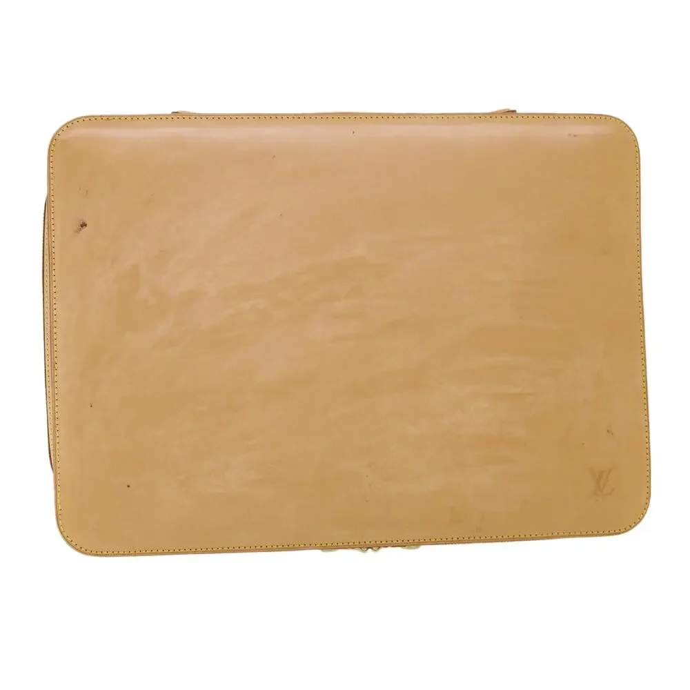 LOUIS VUITTON Valtec Briefcase Nomad Leather Beige M99071